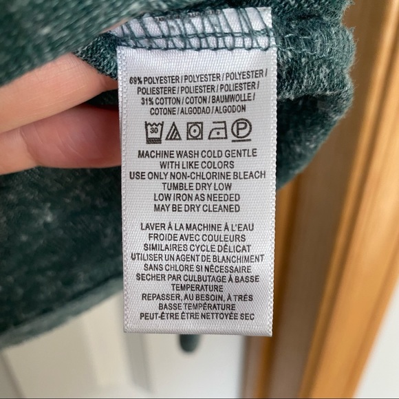 We The Free Turquoise Valencia Off the Shoulder Tee Size XS - Picture 6 of 7